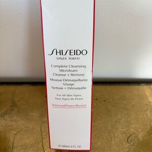 Shiseido Complete Cleansing Microfoam Face‎ Cleanser 180ml NEW
